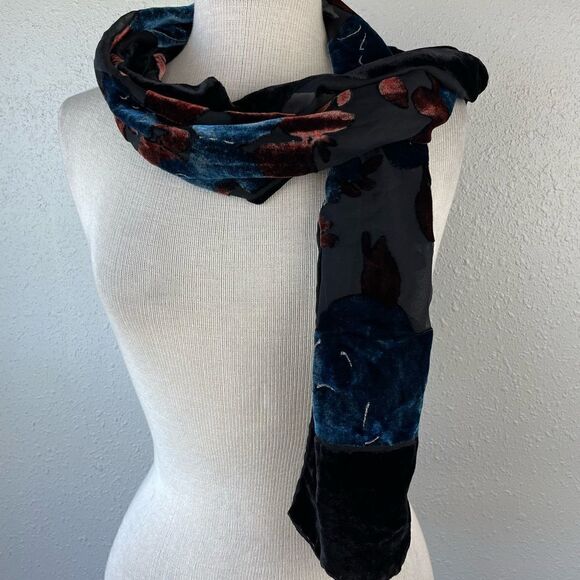 Laura Leigh Ltd Collection Silk Blend Scarf EUC - Picture 1 of 4